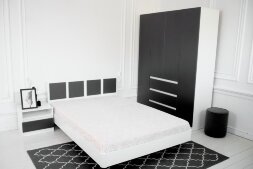 Комод 1200 Парус, белый/Графит 